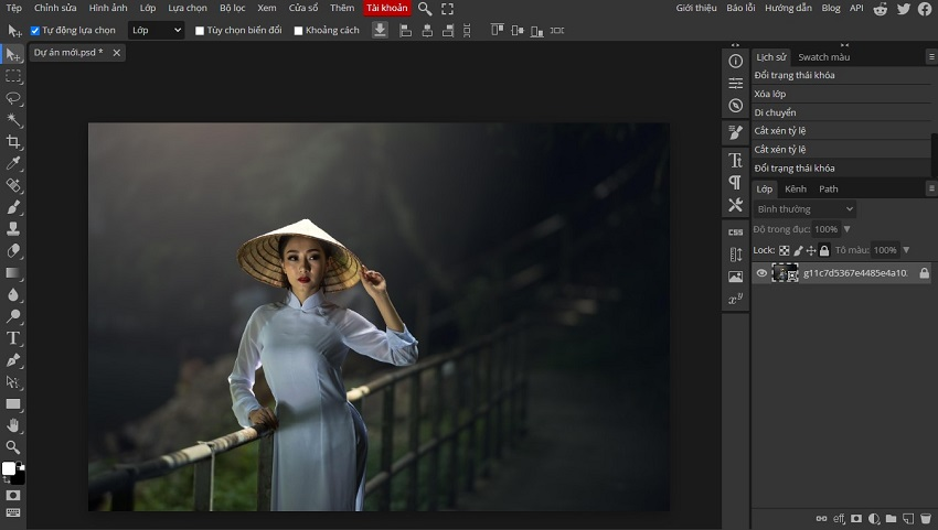 Photoshop công cụ thiết kế nhanh chóng và tiện lợi tại photoshoponline.vn