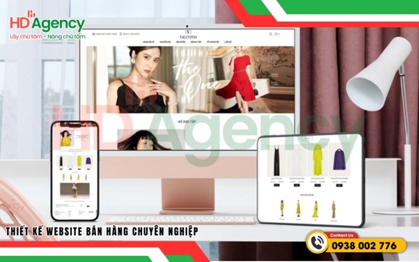 Thiết kế website bán hàng|kinh doanh vượt trội cùng HD AGENCY