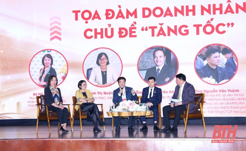 Tọa đàm doanh nhân với chủ đề “tăng tốc”