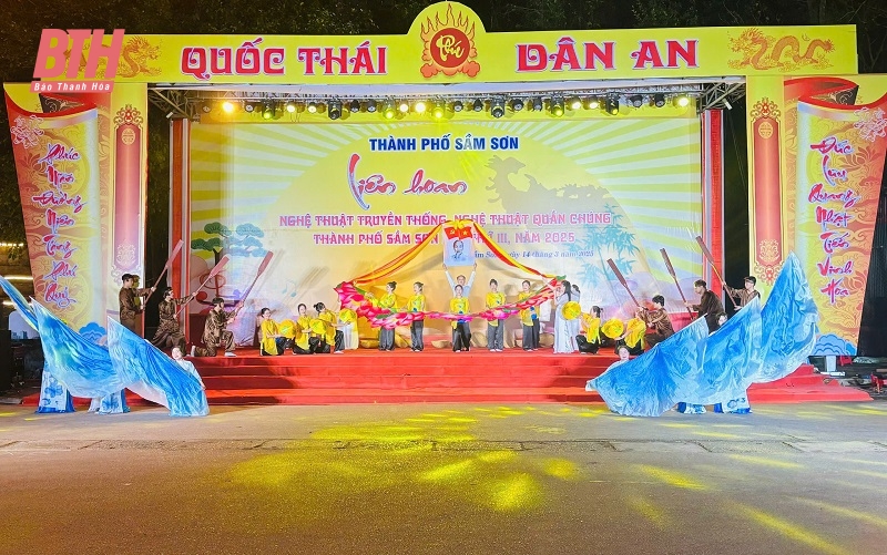 Đặc sắc liên hoan nghệ thuật truyền thống, nghệ thuật quần chúng TP Sầm Sơn