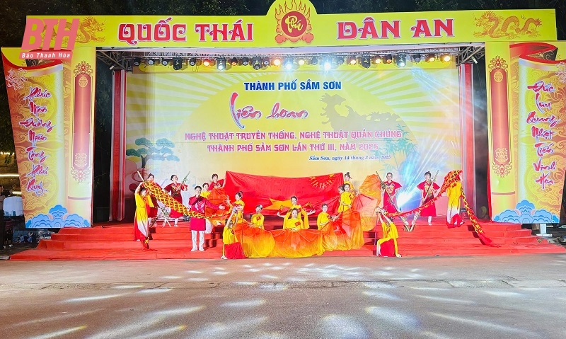 Đặc sắc liên hoan nghệ thuật truyền thống, nghệ thuật quần chúng TP Sầm Sơn