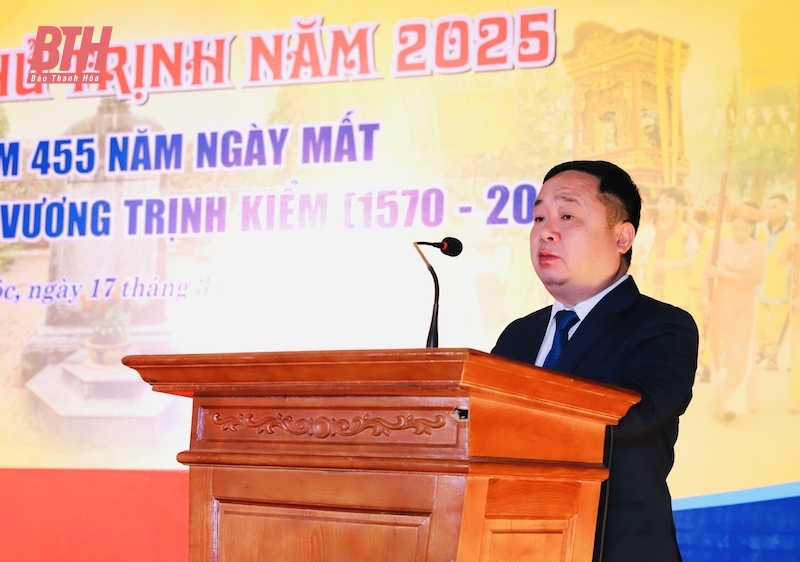 Lễ hội Phủ Trịnh năm 2025 và kỷ niệm 455 năm ngày mất Minh Khang Thái vương Trịnh Kiểm