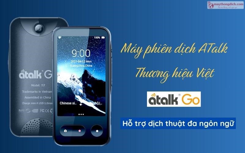 Máy phiên dịch 2 chiều Atalk giúp người Việt định cư tự tin hơn trong giao tiếp