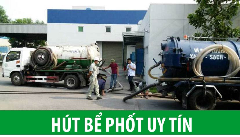 Công ty Hút bể phốt uy tín Môi Trường Xanh 24h