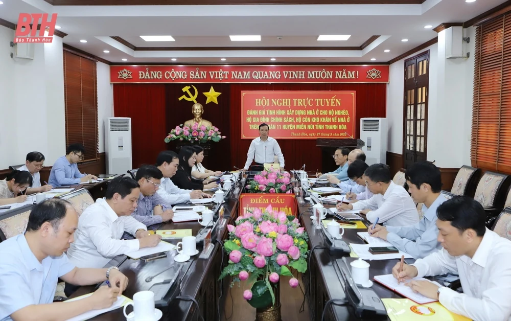 Số nhà ở cần xây mới, sửa chữa tại khu vực miền núi còn rất lớn, yêu cầu phải quyết tâm quyết liệt trong thực hiện
