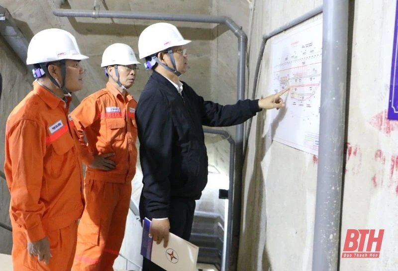 EVNGENCO2 kiểm tra, rà soát công tác An toàn - Môi trường năm 2025 tại Nhà máy Thủy điện Trung Sơn