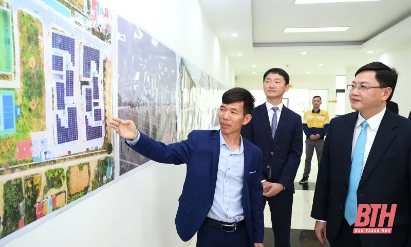 Khánh thành Dự án điện mặt trời mái nhà, hướng tới tương lai xanh