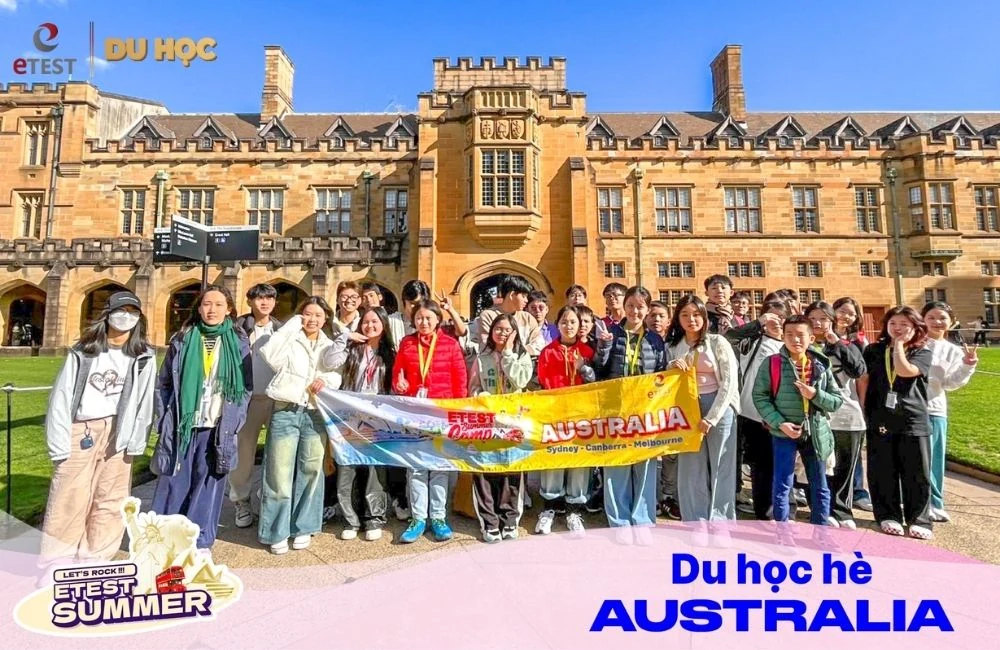 Tham gia chương trình du học hè quốc tế 2025 cùng Du học ETEST