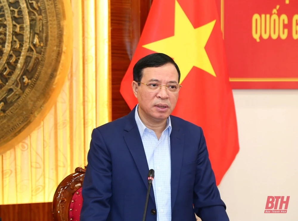 Đoàn công tác Học viện Chính trị Quốc gia Hồ Chí Minh làm việc tại Thanh Hoá