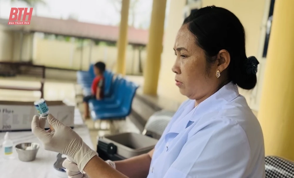Thanh Hóa: Chiến dịch tiêm chủng vắc xin phòng chống dịch sởi đạt trên 92%