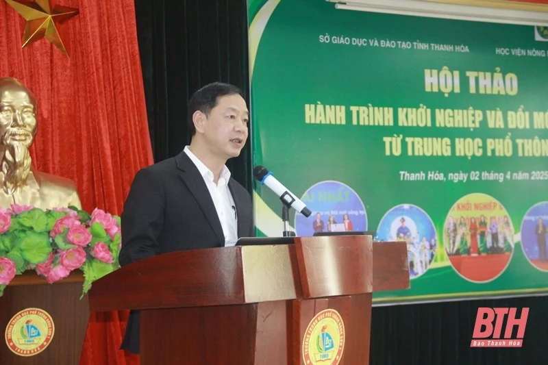 Hội thảo “Hành trình khởi nghiệp và đổi mới sáng tạo từ THPT” năm 2025