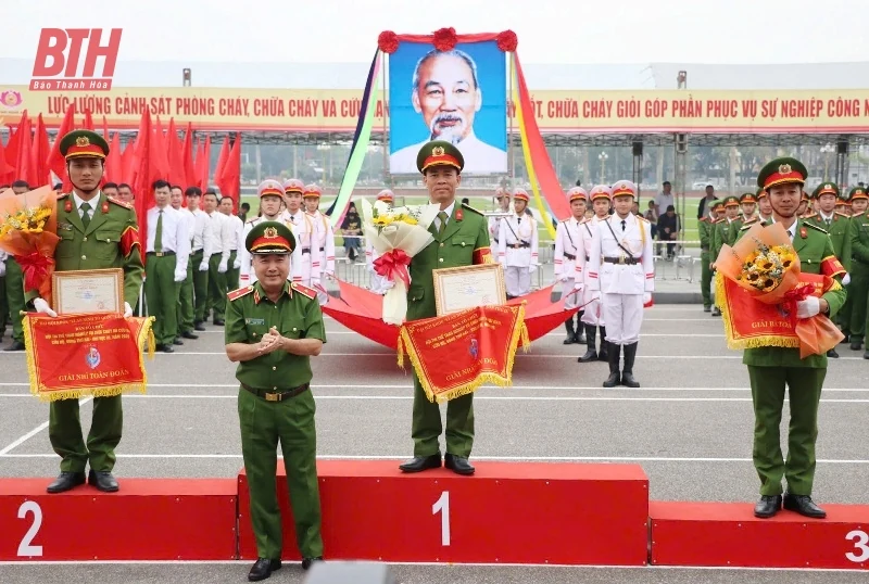 đăng ký m88 đoạt giải Nhì toàn đoàn Hội thi thể thao nghiệp vụ chữa cháy và cứu nạn, cứu hộ Khu vực III