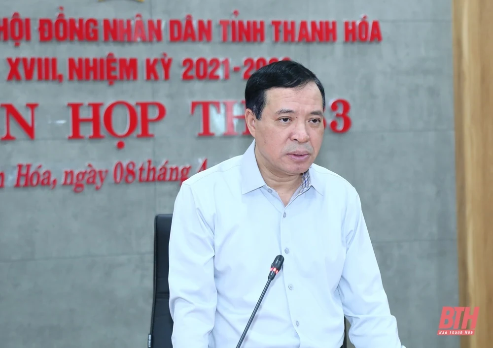 Kỳ họp thứ 27, HĐND tỉnh Thanh Hóa khóa XVIII sẽ được tổ chức vào ngày mai (9/4)
