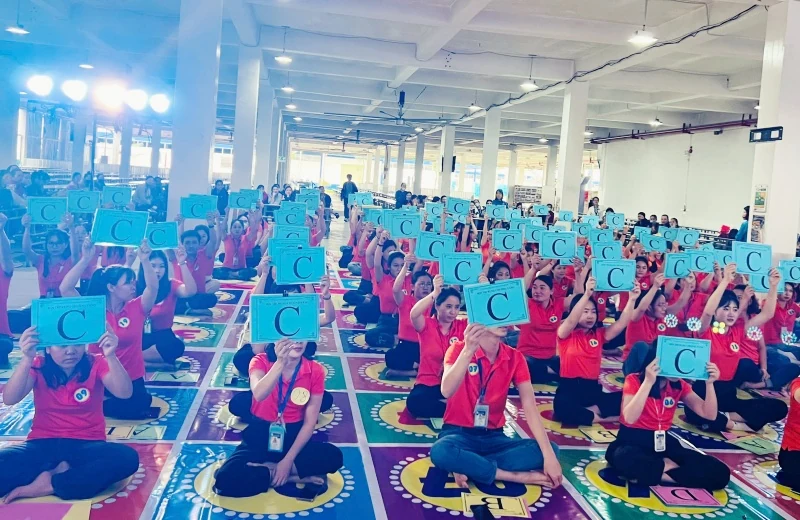 nhà cái m88 thi Rung chuông vàng tại Công ty TNHH Giầy Annora Việt Nam