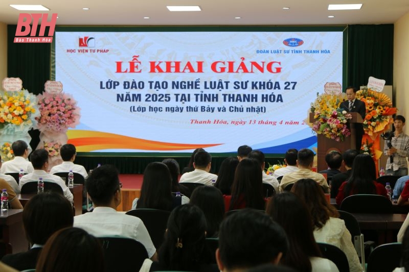 Khai giảng lớp đào tạo nghề luật sư tại m88 link mới nhất Hoá