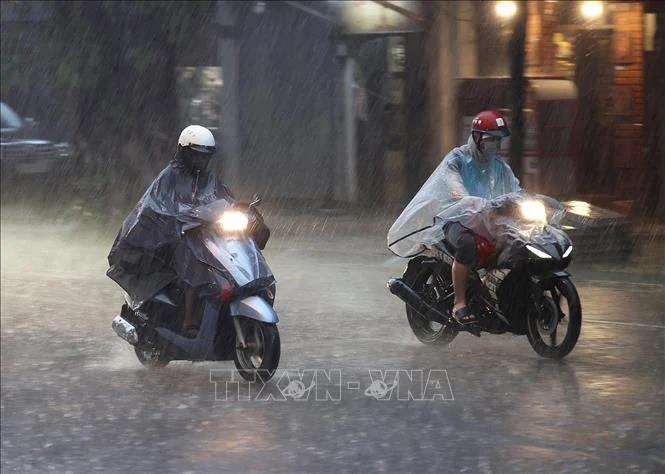 Không khí lạnh sắp tràn về gây mưa lớn tại các tỉnh phía Bắc