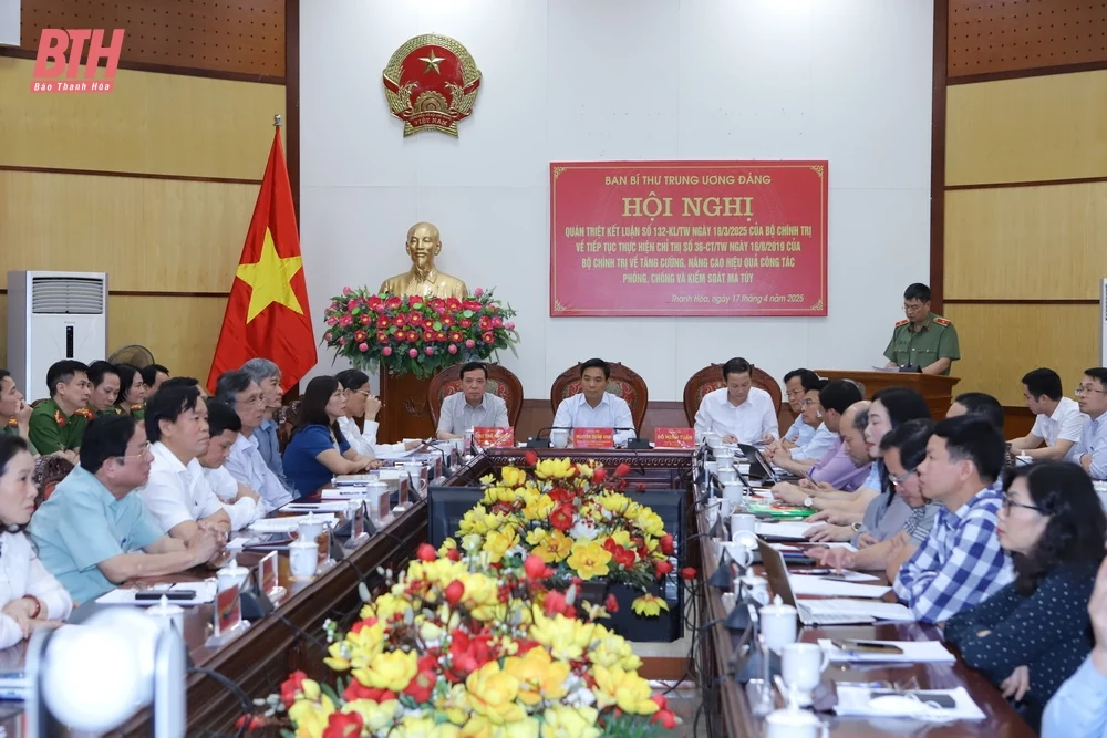 Tăng cường, nâng cao hiệu quả công tác phòng, chống và kiểm soát ma túy