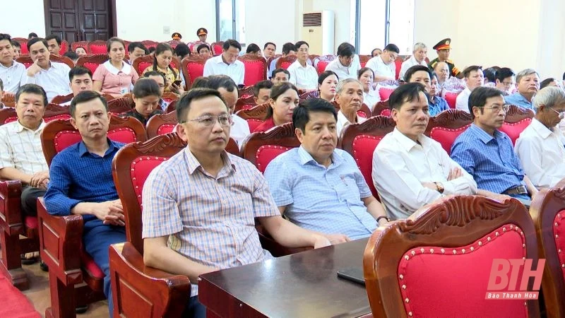 Đoàn ĐBQH tỉnh Thanh Hóa tiếp xúc cử tri huyện Thọ Xuân