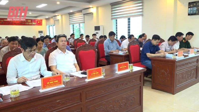 Vĩnh Lộc triển khai Kế hoạch lấy ý kiến Nhân dân về chủ trương sáp nhập đơn vị hành chính cấp xã