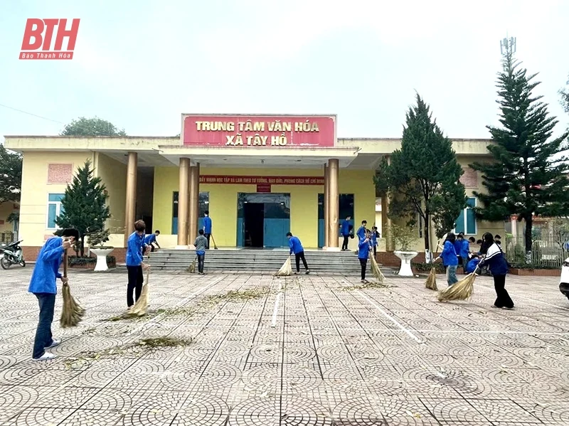 Mô hình khu dân cư “sáng - xanh - sạch - đẹp - an toàn” ở huyện Thọ Xuân