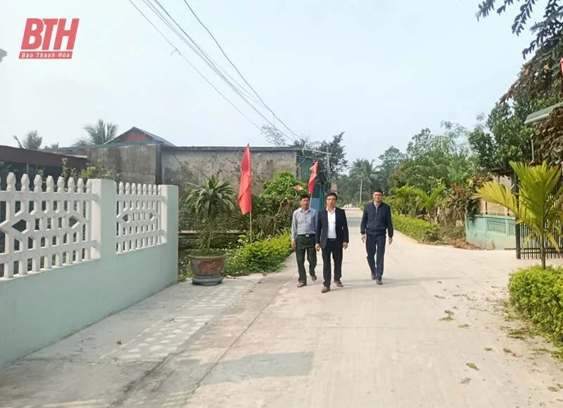 “Dân vận khéo” trong xây dựng nông thôn mới ở Nông Cống