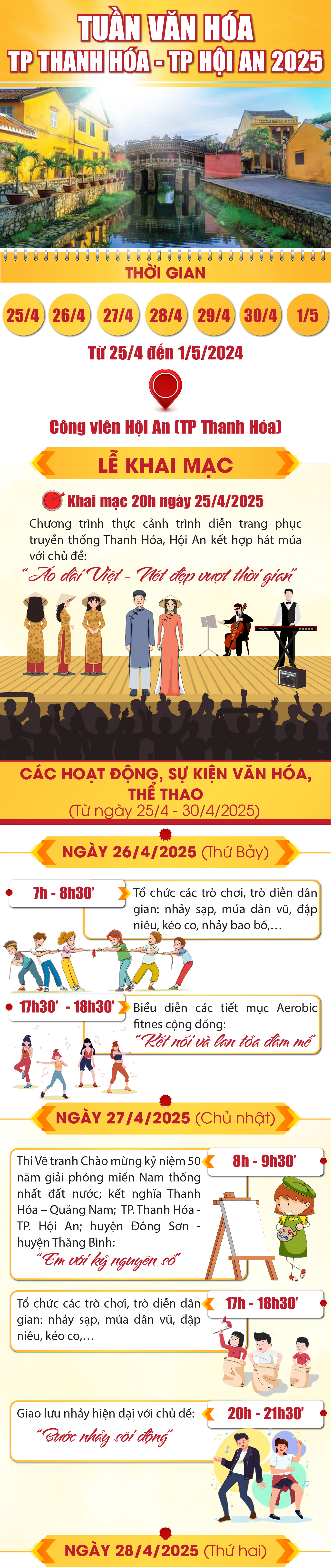 [Infographics] - Tuần văn cá cược bóng đá m88 TP Thanh cá cược bóng đá m88 - TP Hội An” năm 2025