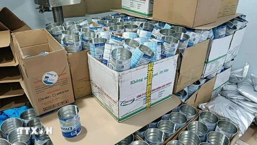 Sở Công Thương Hà Nội thông tin về vụ sản xuất sữa giả