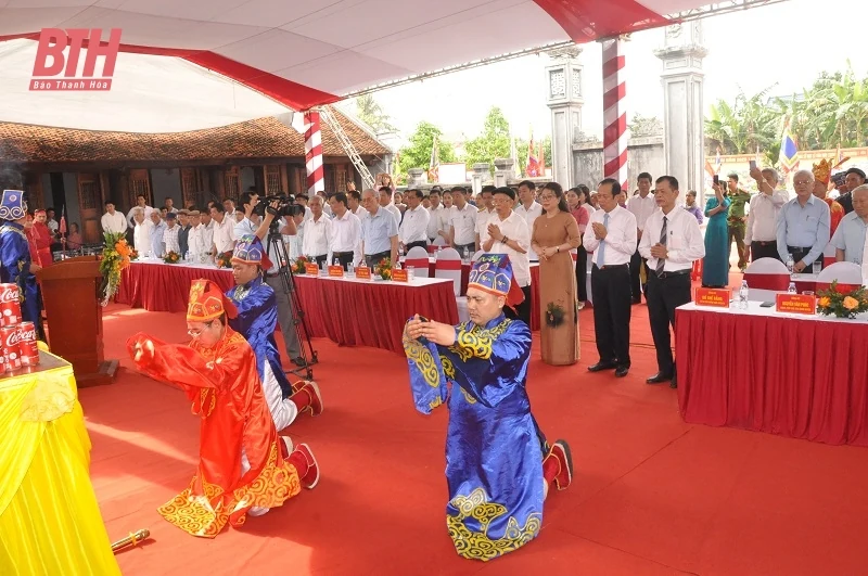 Khai mạc Lễ hội Đền thờ Lê Văn Hưu