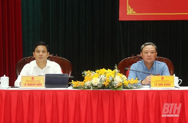 TP Thanh Hóa: 100% phường, xã hoàn thành lấy ý kiến cử tri về chủ trương sắp xếp đơn vị hành chính cấp xã với tỷ lệ đạt cao 
