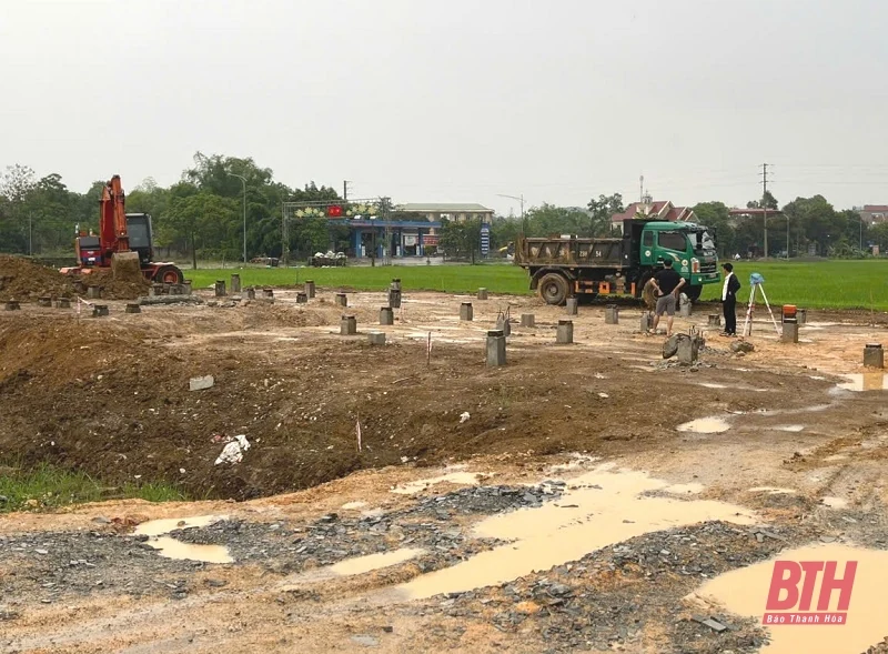 Đẩy nhanh dang nhap m88 độ thi công Tiểu dự án đầu tư xây dựng công trình cải thiện cơ sở hạ tầng đô thị huyện Ngọc Lặc 