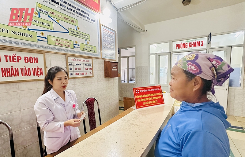 link vào m88 bhki Đa khoa huyện Quan Hóa nâng cao chất lượng khám, chữa bệnh