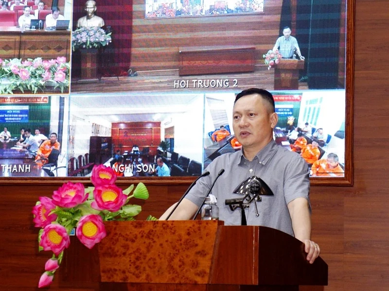 Kiểm tra chéo công tác an toàn vệ sinh lao động năm 2025 tại Công ty Điện lực Thanh Hóa