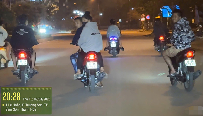 Xử phạt nguội đối với 17 nhà cái m88, thiếu niên vi phạm trật tự an toàn giao thông