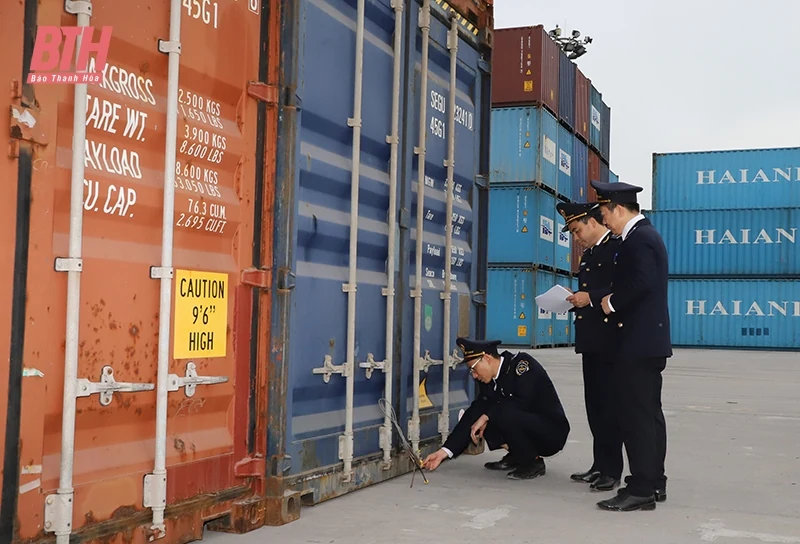 Chi cục Hải quan khu vực X nỗ lực thực hiện nhiệm vụ sau sắp xếp tổ chức bộ máy