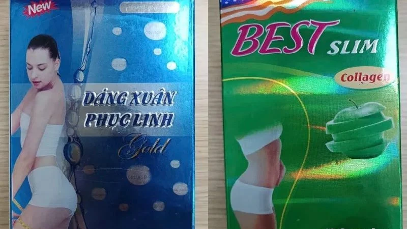 Phát hiện hai thực phẩm bảo vệ sức khỏe có chứa chất cấm sibutramine