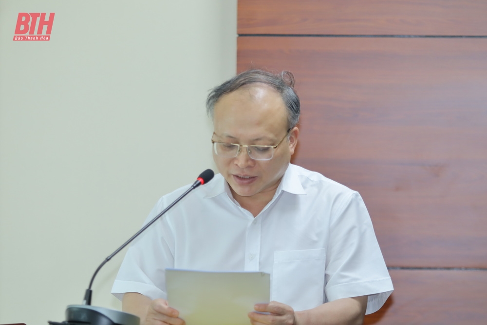 Bí thư Tỉnh ủy Nguyễn Doãn Anh làm m88 trang chủ với TP Thanh Hóa về chuẩn bị kết thúc đơn vị hành chính cấp huyện