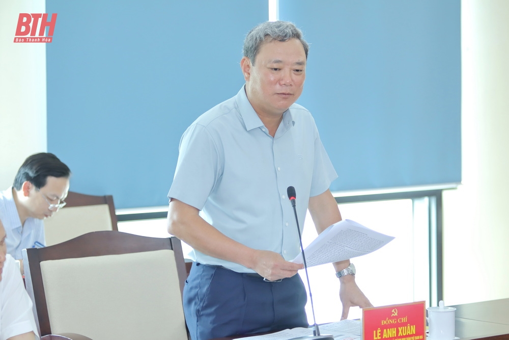 Bí thư Tỉnh ủy Nguyễn Doãn Anh làm m88 trang chủ với TP Thanh Hóa về chuẩn bị kết thúc đơn vị hành chính cấp huyện