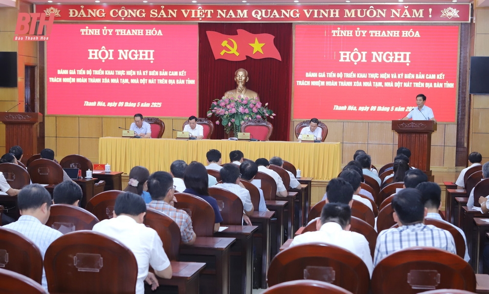 Thanh Hóa cam kết trách nhiệm hoàn thành xóa nhà tạm, nhà dột nát trên địa bàn link đăng nhập m88