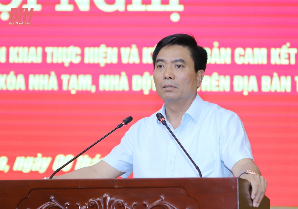 Thanh Hóa cam kết trách nhiệm hoàn thành xóa nhà tạm, nhà dột nát trên địa bàn link đăng nhập m88