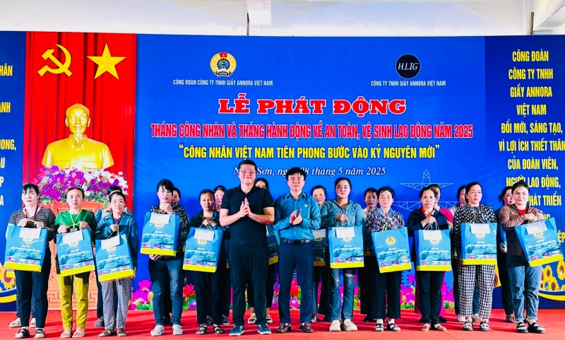 Công đoàn Công ty TNHH Giầy Annora Việt Nam phát động “Tháng Công nhân” vao m88 2025