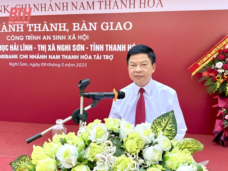 Khánh thành công trình trường tiểu học tại thị xã Nghi Sơn