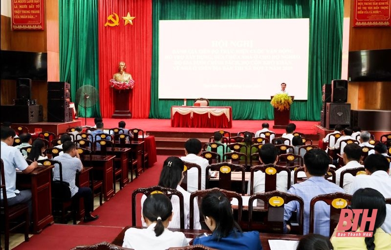 Thị xã Nghi Sơn phấn đấu hoàn thành xây dựng mới và sửa chữa nhà theo Chỉ thị số 22-CT/TU trước m88 link mới nhất 30/6