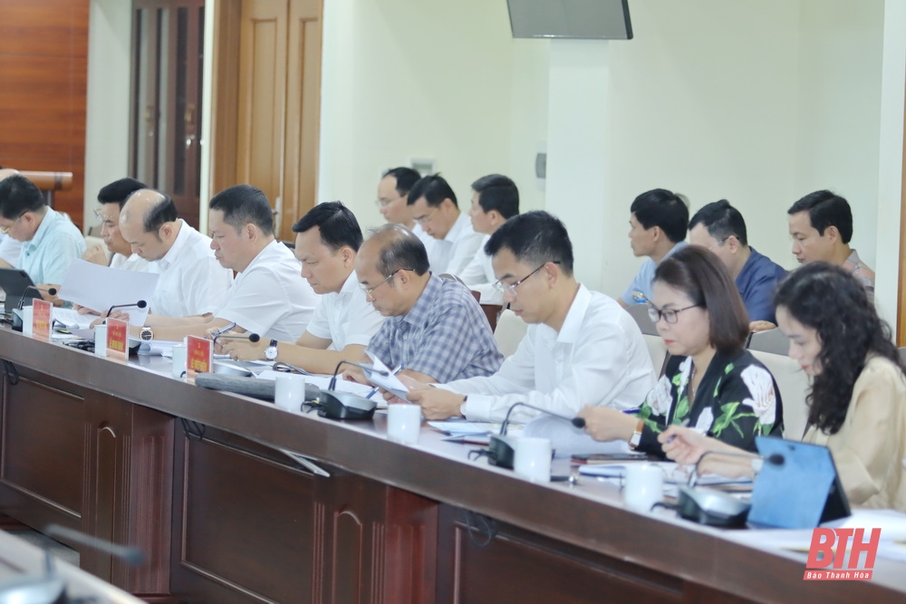 Bí thư Tỉnh ủy Nguyễn Doãn Anh làm m88 trang chủ với TP Thanh Hóa về chuẩn bị kết thúc đơn vị hành chính cấp huyện