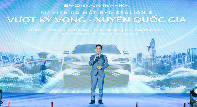 BYD Thanh Hóa ra mắt công nghệ đột phá và đại tiệc âm nhạc thăng hoa tại Quảng trường Lam Sơn
