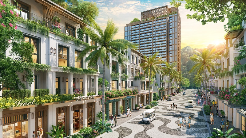 Thành phố Vịnh trung tâm Xanh Island: “Viên ngọc quý” giữa trung tâm Cát Bà