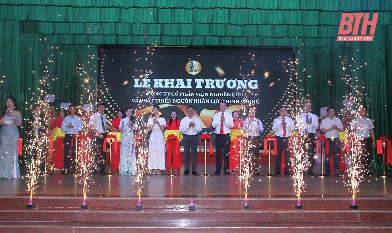 Khai trương Công ty CP Viện Nghiên cứu và Phát triển nguồn nhân lực Thịnh Vượng