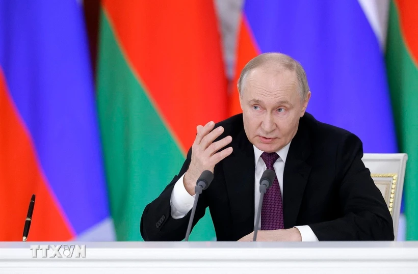 Putin đề xuất đàm phán trực tiếp với Ukraine ngày 15/5 tại Istanbul