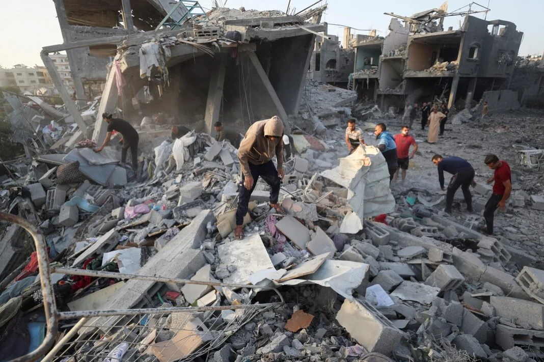 m88 link mới nhất tăng cường ném bom Gaza khi ông Trump đến thăm Trung Đông