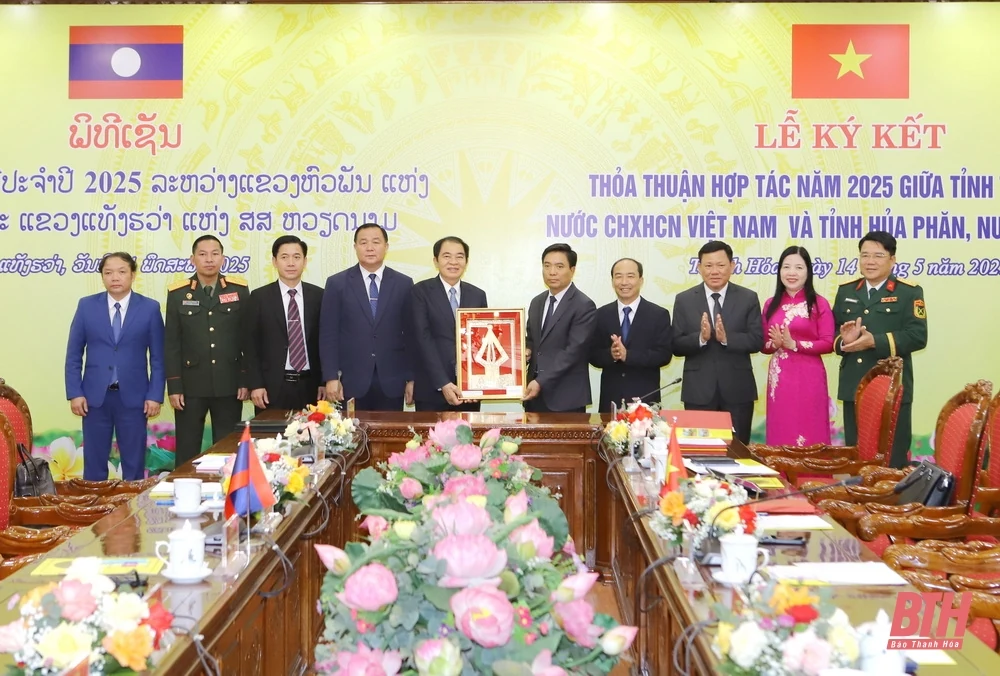 Hai link đăng nhập m88 - Hủa Phăn hội đàm, ký kết thỏa thuận hợp tác năm 2025