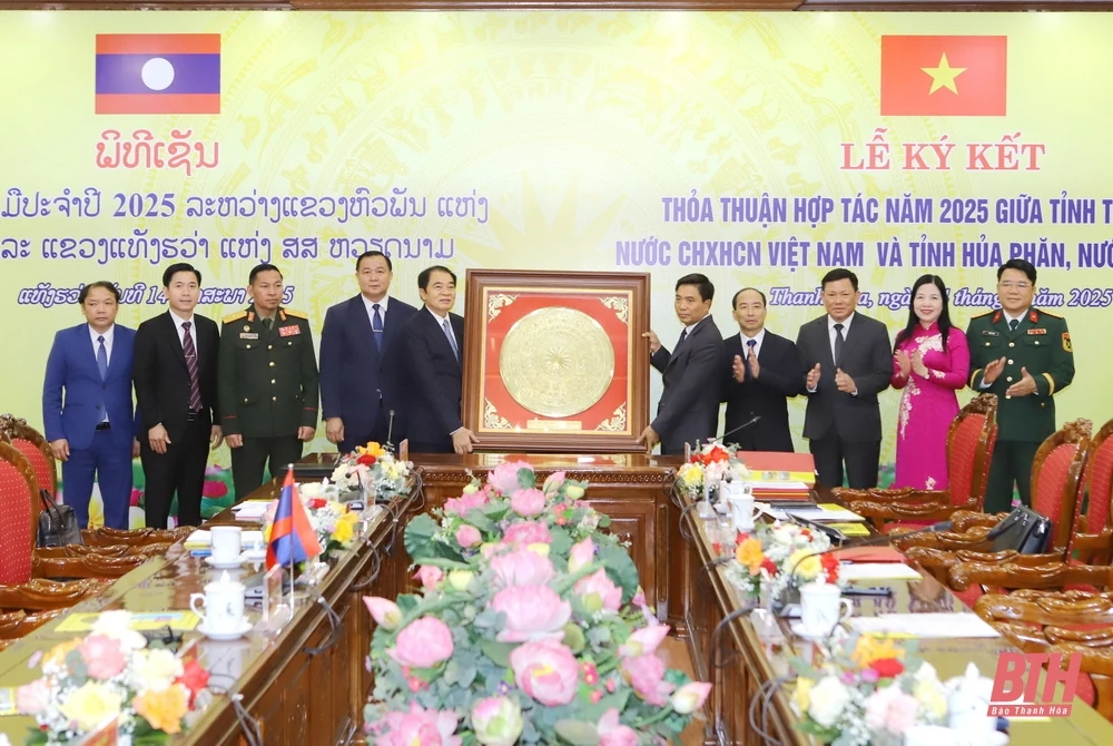 Hai link đăng nhập m88 - Hủa Phăn hội đàm, ký kết thỏa thuận hợp tác năm 2025